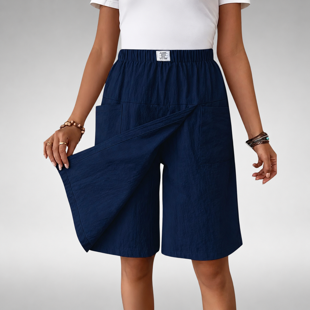 Sylvie | Relaxed Wide-Leg Shorts