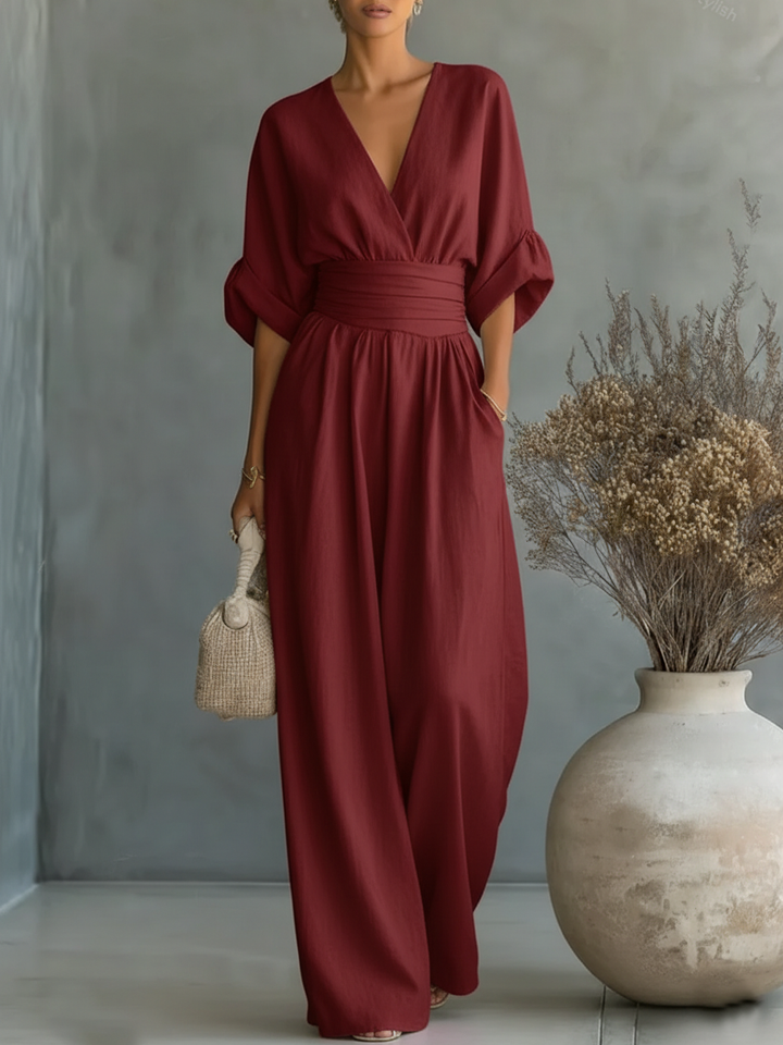 Evelyn | Graceful Flow Jumpsuit