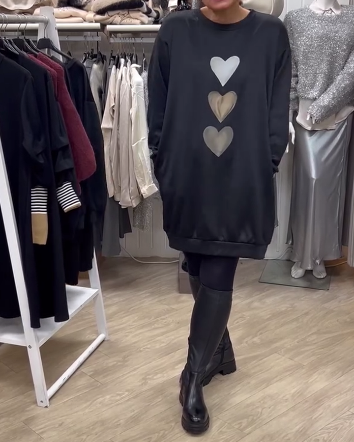 BRIANA™ - Robe sweat décontractée
