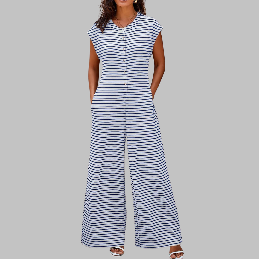 Combinaison-pantalon ample rayée KETURAH™