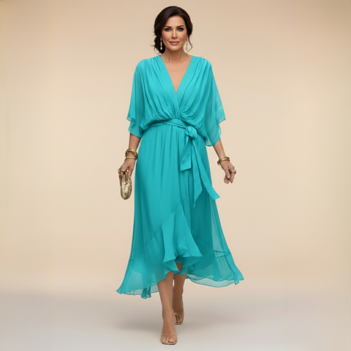 MONICA | Elegant Midi Dress