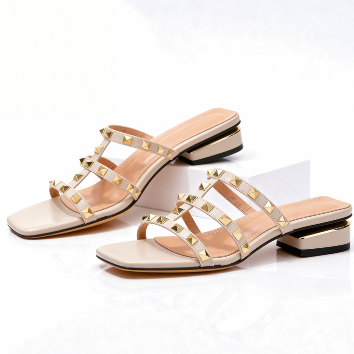 Odette | Sandale cloutée