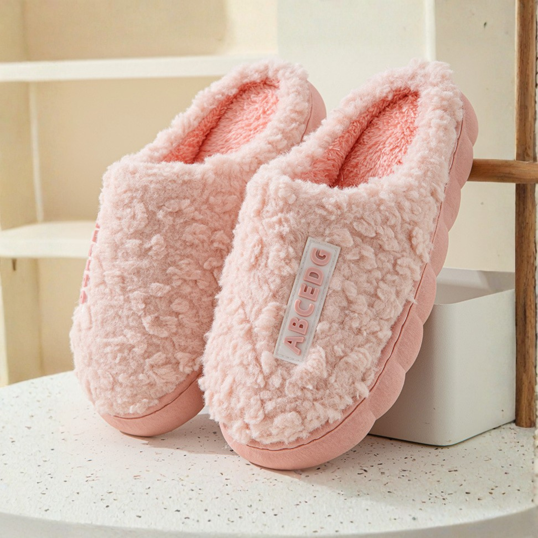 DAMINI™ - Pantoufles douillettes antidérapantes en peluche pour l'intérieur