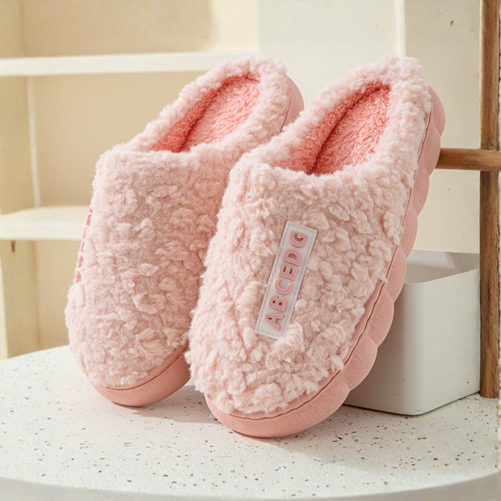 DAMINI™ - Pantoufles douillettes antidérapantes en peluche pour l'intérieur
