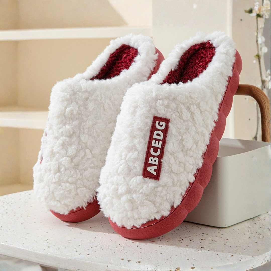 DAMINI™ - Pantoufles douillettes antidérapantes en peluche pour l'intérieur