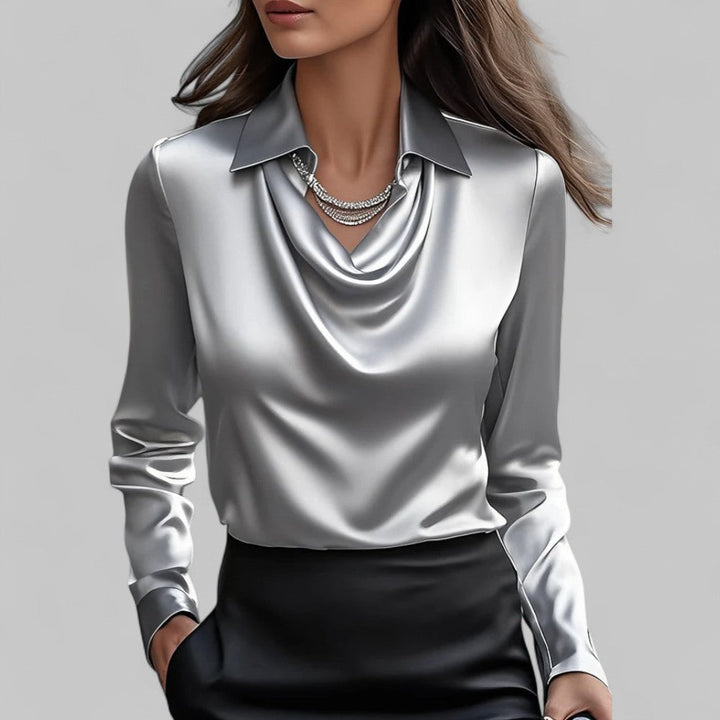 Patricia | Blouse à col bénitier