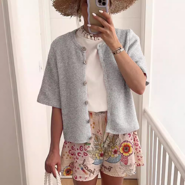 ALMA™ – Cardigan léger d'été à manches courtes