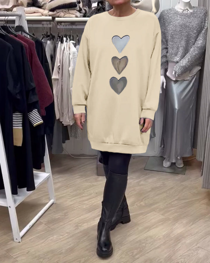 BRIANA™ - Robe sweat décontractée
