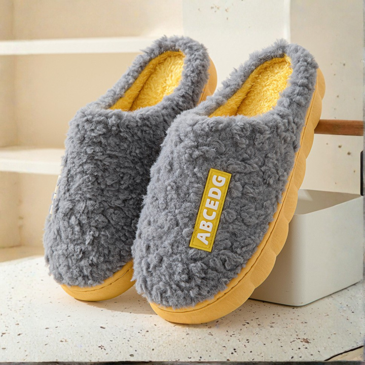 DAMINI™ - Pantoufles douillettes antidérapantes en peluche pour l'intérieur