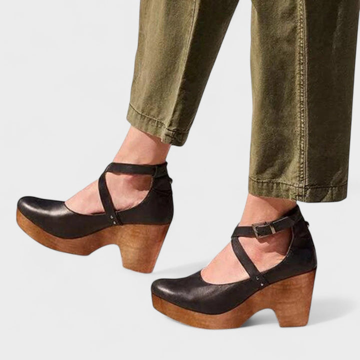 ELARU™ – Sandales Compensées Confort Classiques