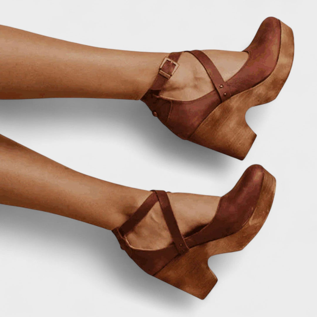 ELARU™ – Sandales Compensées Confort Classiques