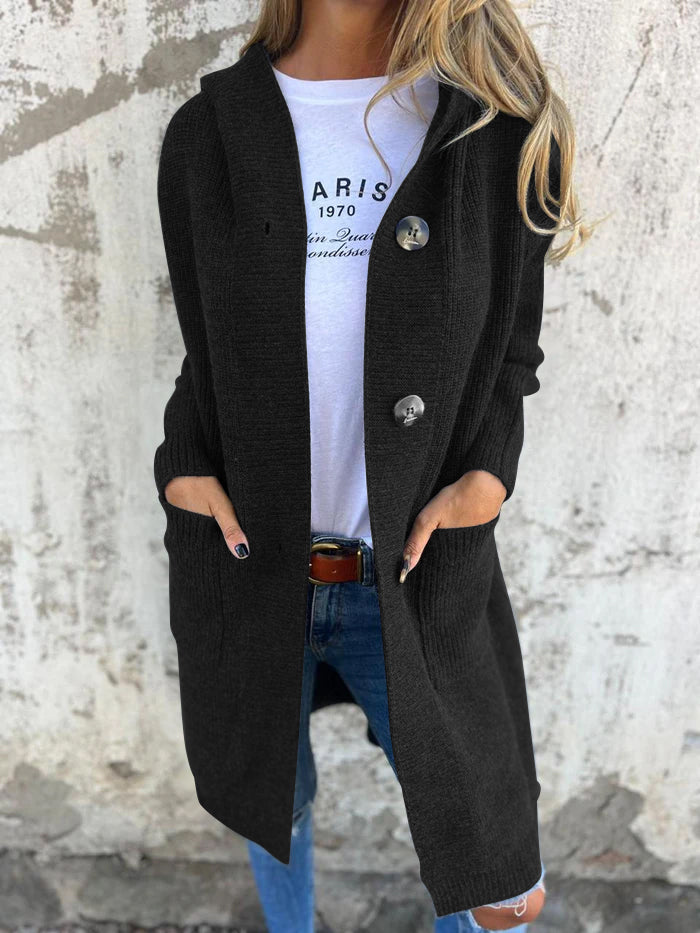 VERONICA™ - Cardigan long chic en maille