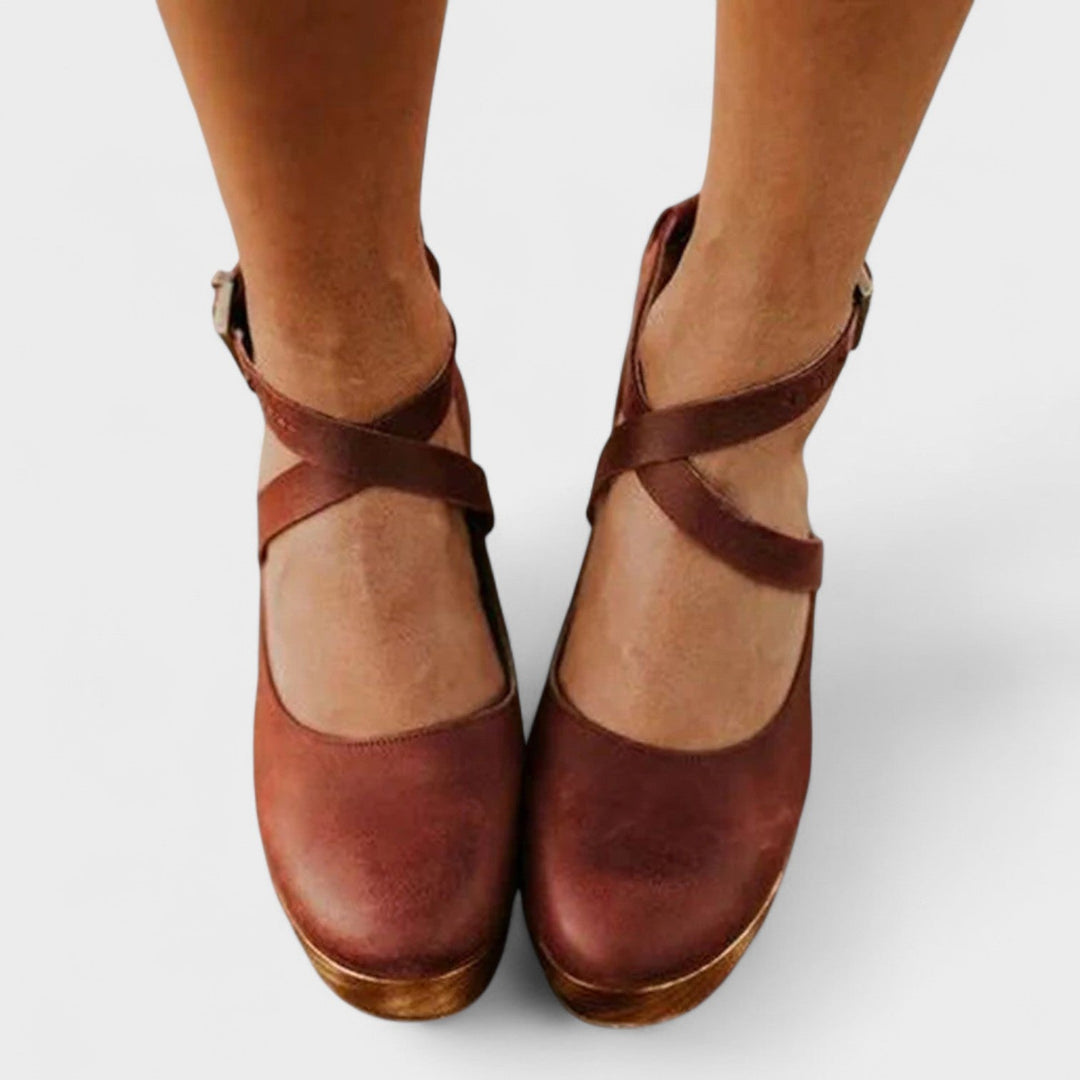 ELARU™ – Sandales Compensées Confort Classiques