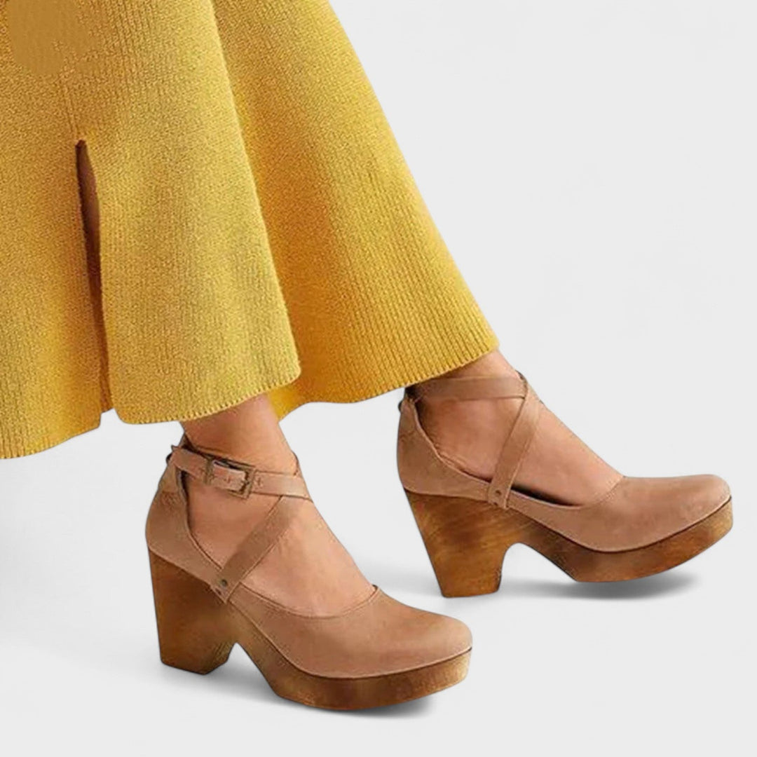 ELARU™ – Sandales Compensées Confort Classiques