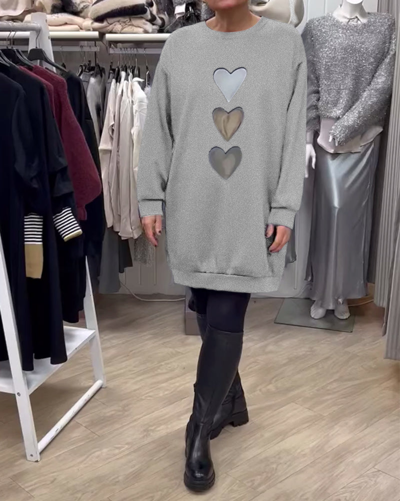 BRIANA™ - Robe sweat décontractée