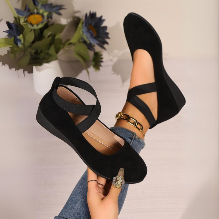 ANGEL™ - Chaussures compensées fermées confortables à enfiler