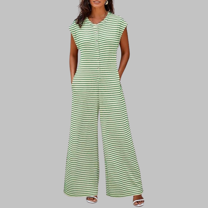 Combinaison-pantalon ample rayée KETURAH™