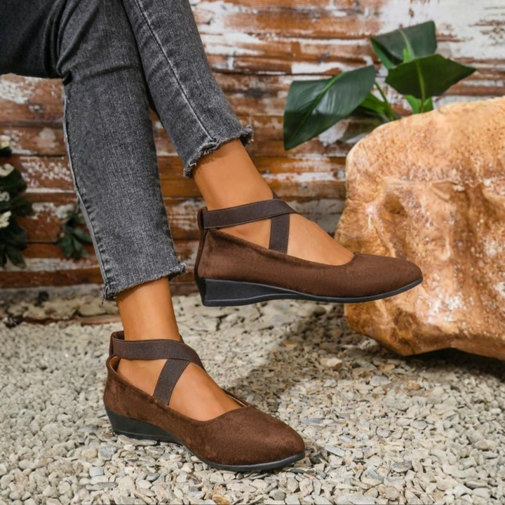ANGEL™ - Chaussures compensées fermées confortables à enfiler