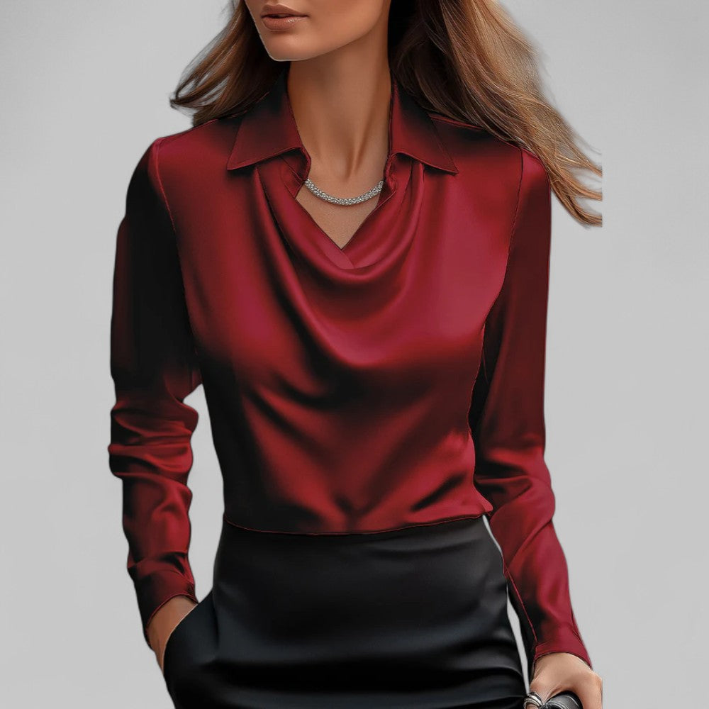Patricia | Blouse à col bénitier