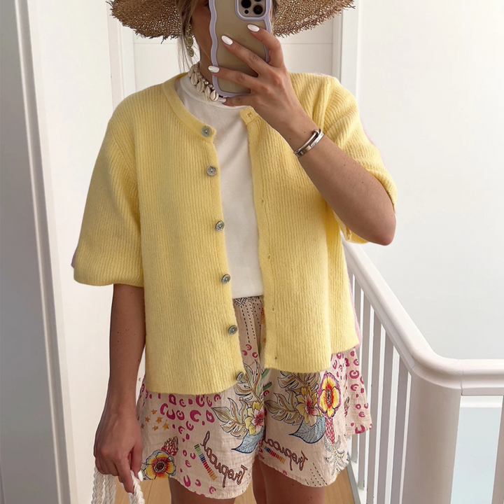 ALMA™ – Cardigan léger d'été à manches courtes