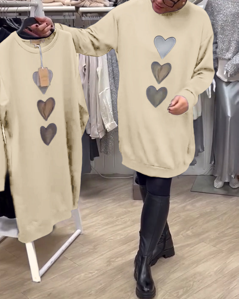 BRIANA™ - Robe sweat décontractée