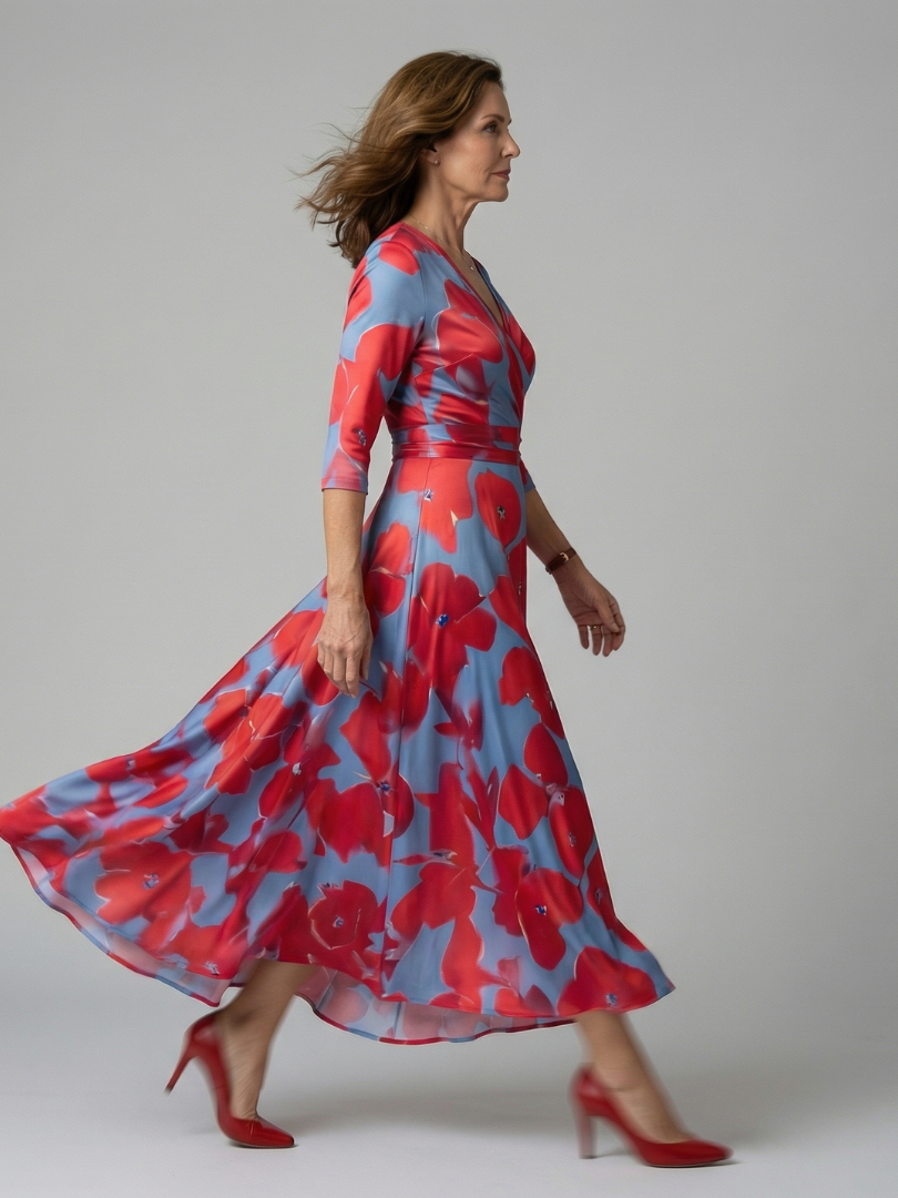 NATALIA | Elegant Midi Dress