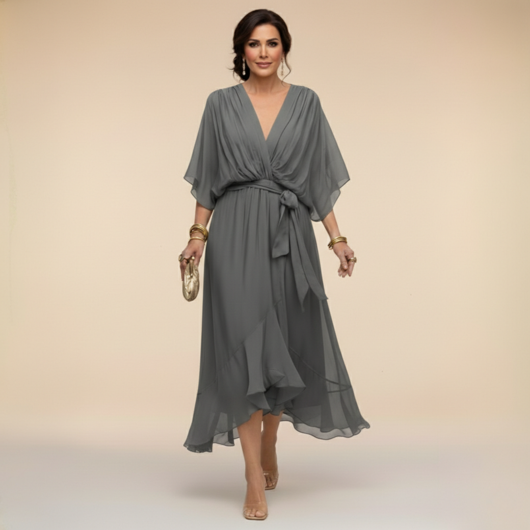MONICA | Elegant Midi Dress