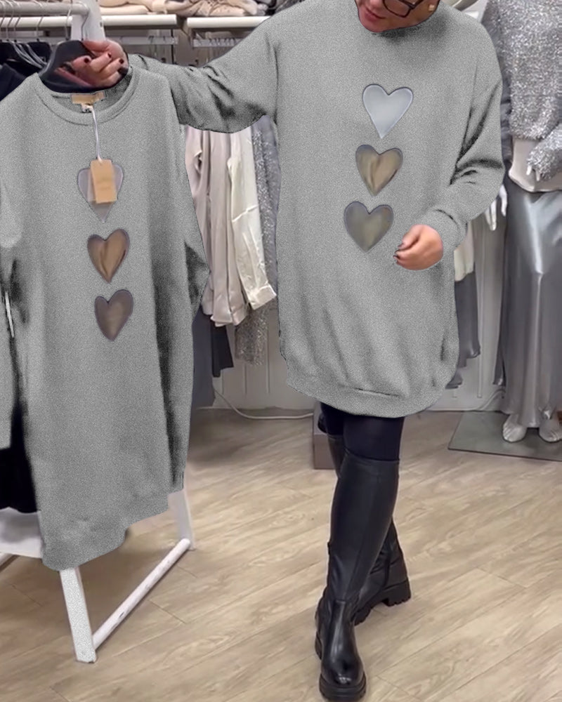 BRIANA™ - Robe sweat décontractée
