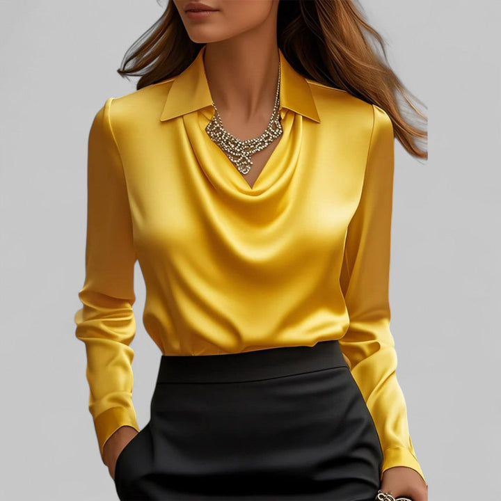 Patricia | Blouse à col bénitier