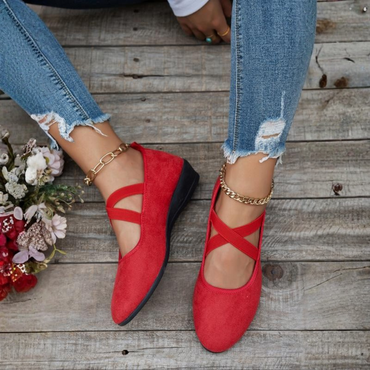ANGEL™ - Chaussures compensées fermées confortables à enfiler