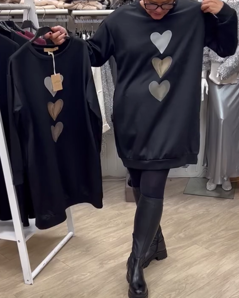 BRIANA™ - Robe sweat décontractée