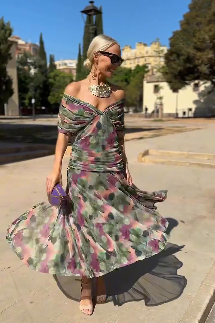 Hendrika | Coral Evening Gown