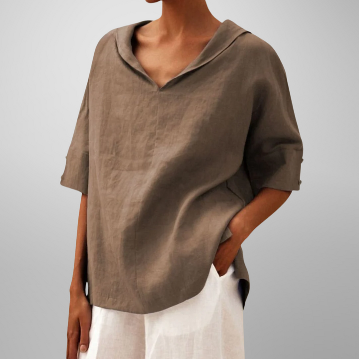 LUCY™ – Blouse ample en coton