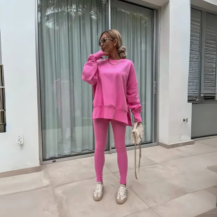 Ensemble décontracté pull et pantalon à manches longues - YACHI™