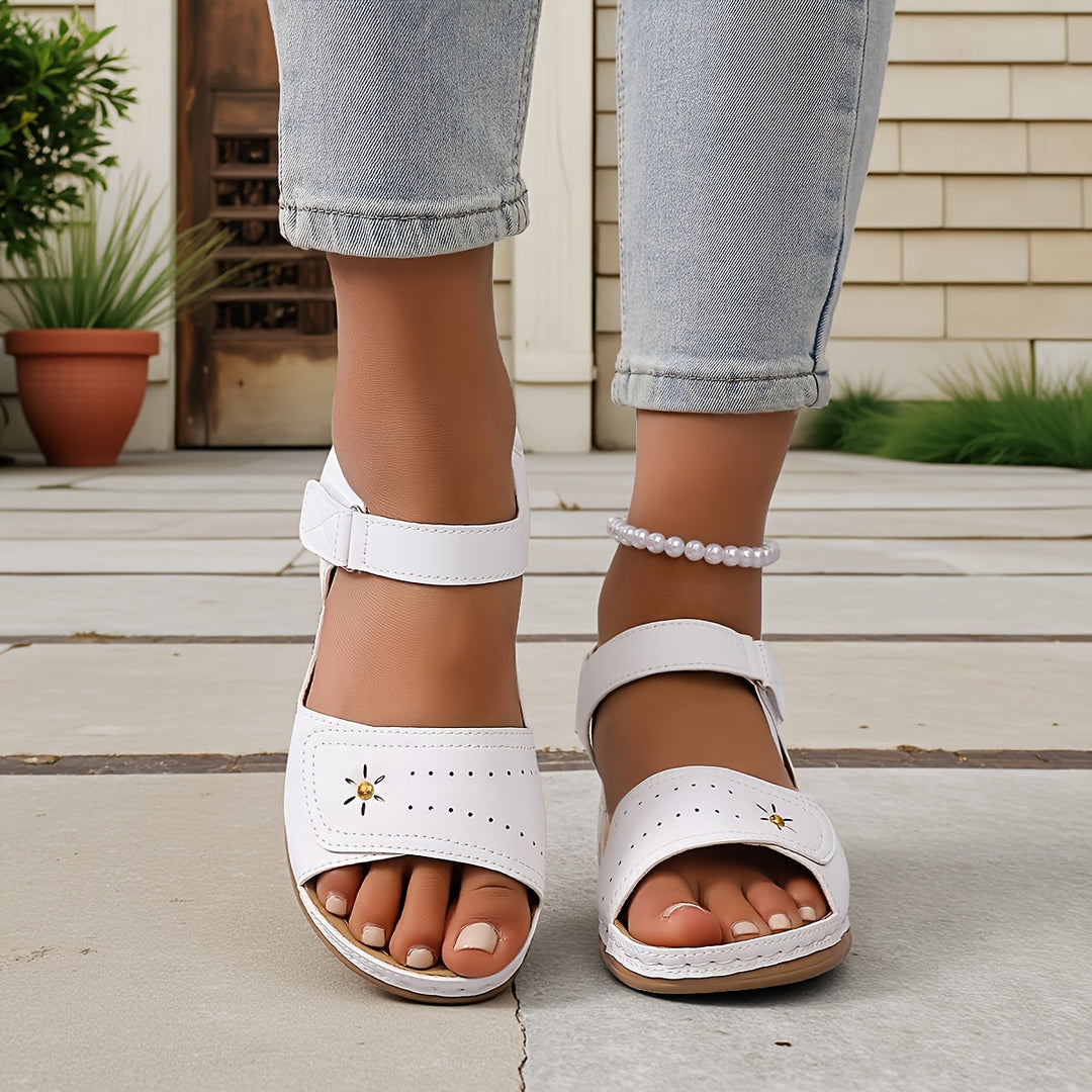 Liana - Breezy Summer Sandal with Velcro Fastening