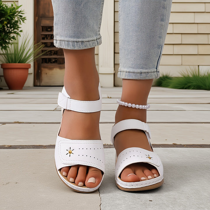 Liana - Breezy Summer Sandal with Velcro Fastening