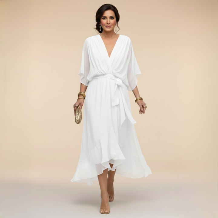 MONICA | Elegant Midi Dress