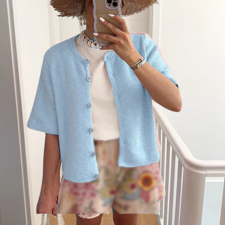 ALMA™ – Cardigan léger d'été à manches courtes