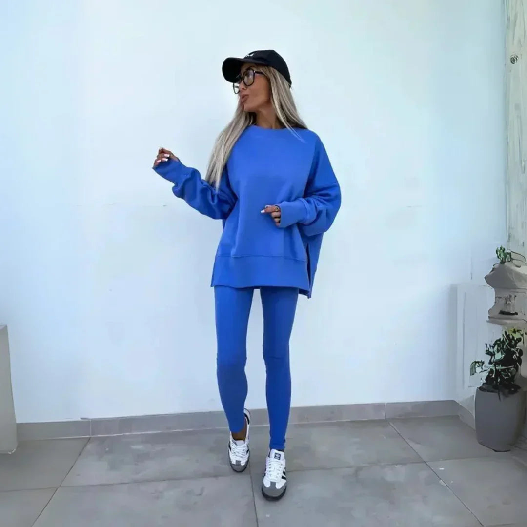 Ensemble décontracté pull et pantalon à manches longues - YACHI™