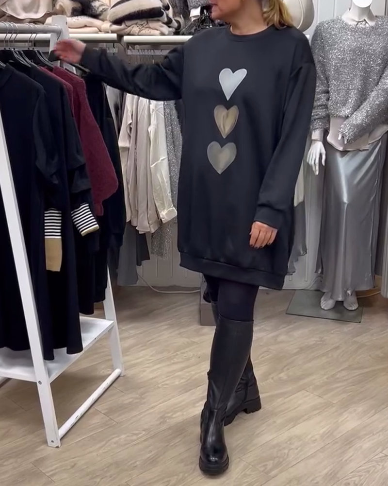 BRIANA™ - Robe sweat décontractée