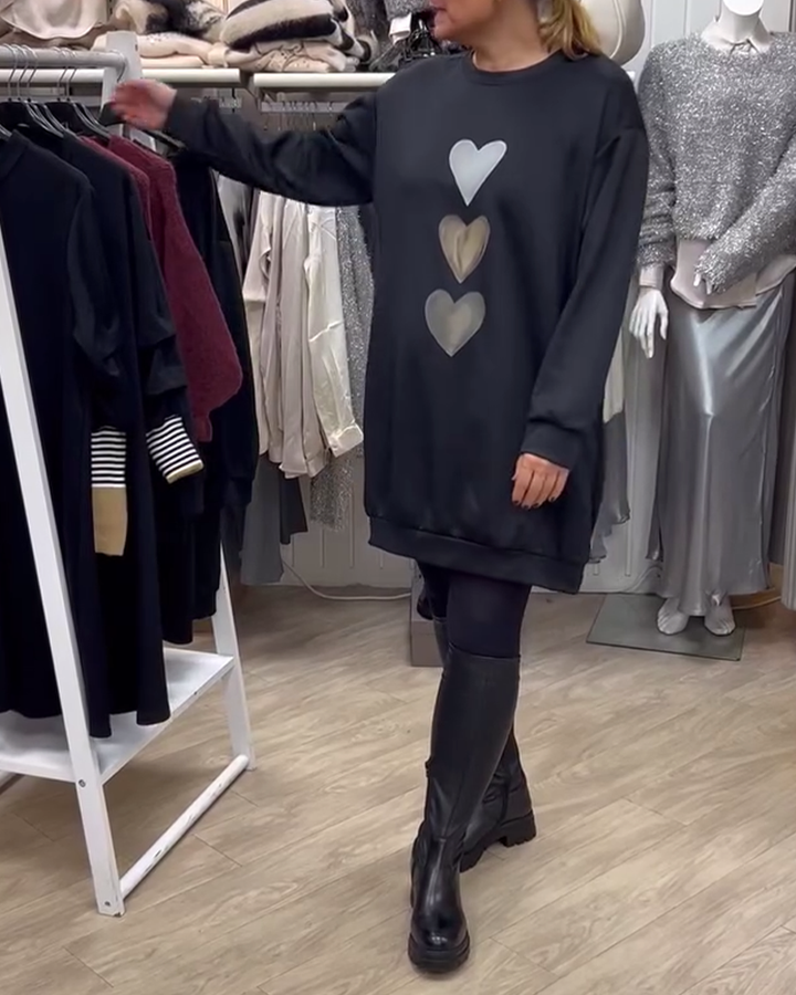 BRIANA™ - Robe sweat décontractée