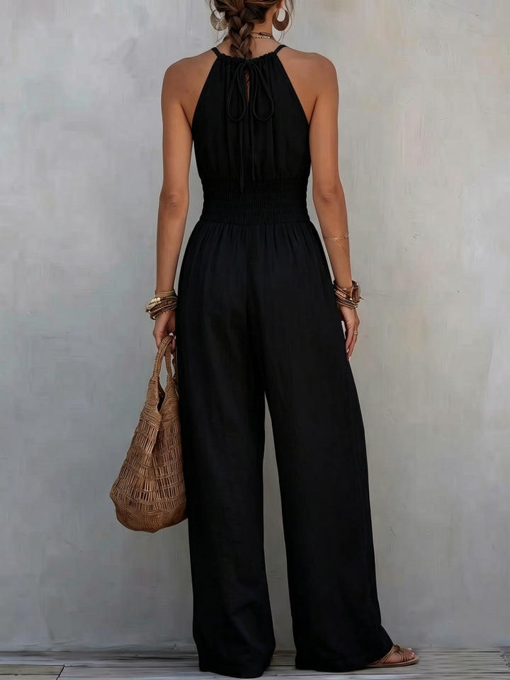 Odette | Relaxed Halter Jumpsuit