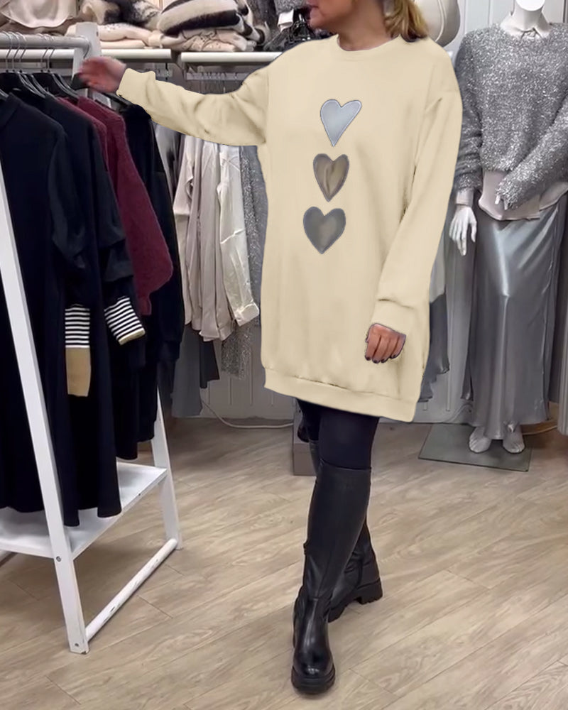 BRIANA™ - Robe sweat décontractée
