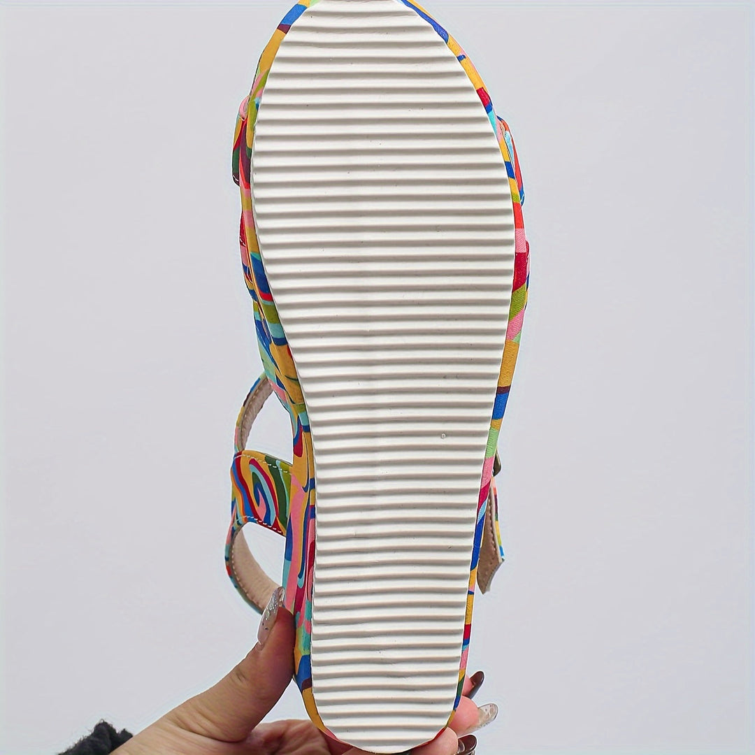 Mireille | Colourful Comfort Wedge Sandals