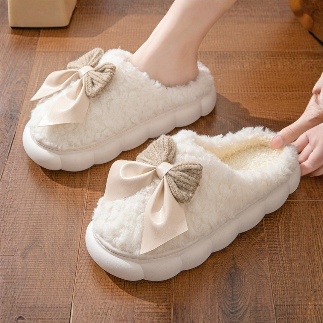 DAMINI™ - Pantoufles douillettes antidérapantes en peluche pour l'intérieur