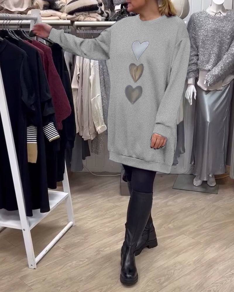 BRIANA™ - Robe sweat décontractée