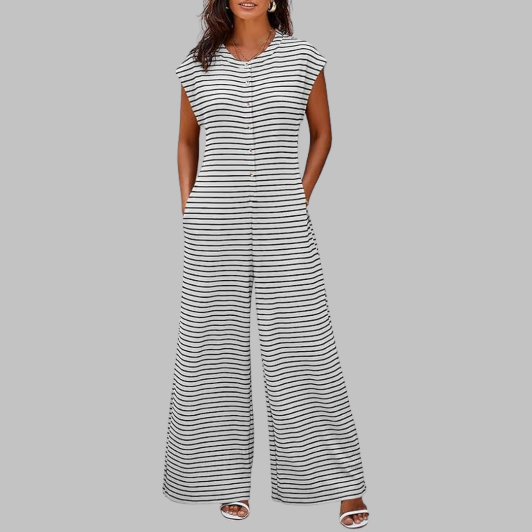 Combinaison-pantalon ample rayée KETURAH™