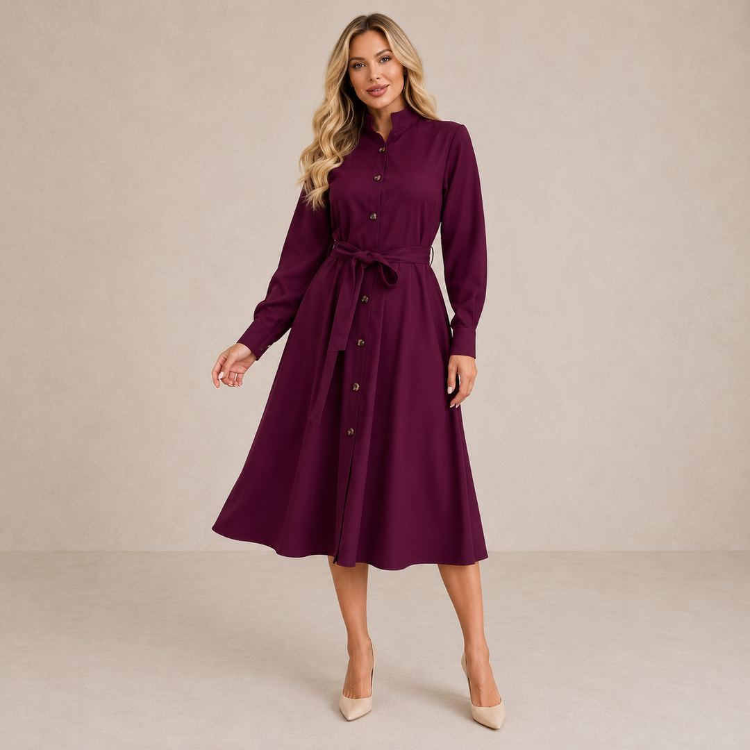 AURORA | Elegant Midi Dress