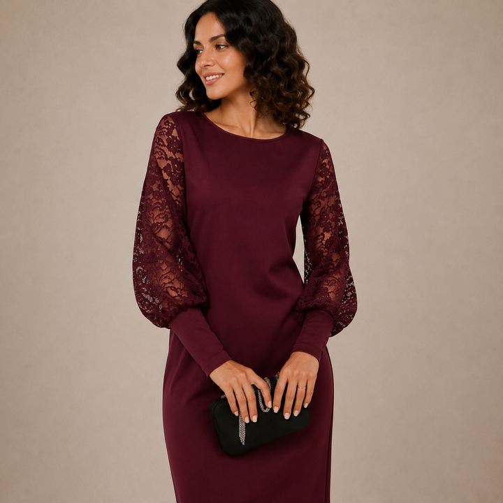 VALERIA | Elegant Midi Dress