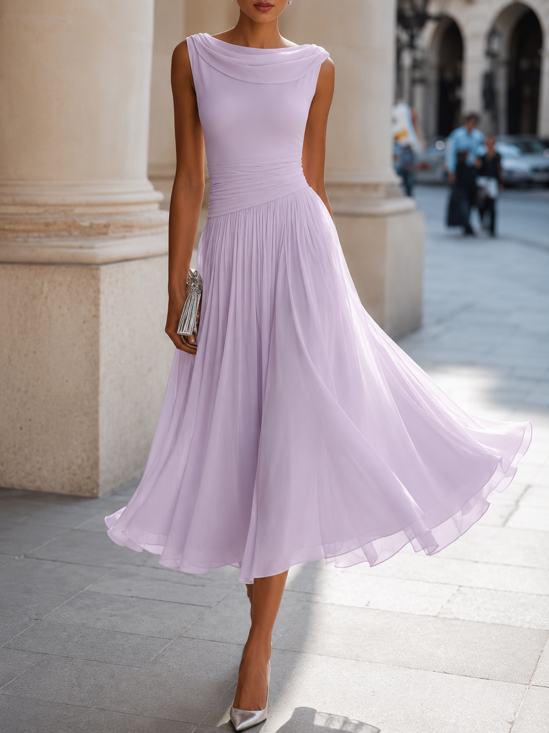 NATALIA | Elegant Midi Dress